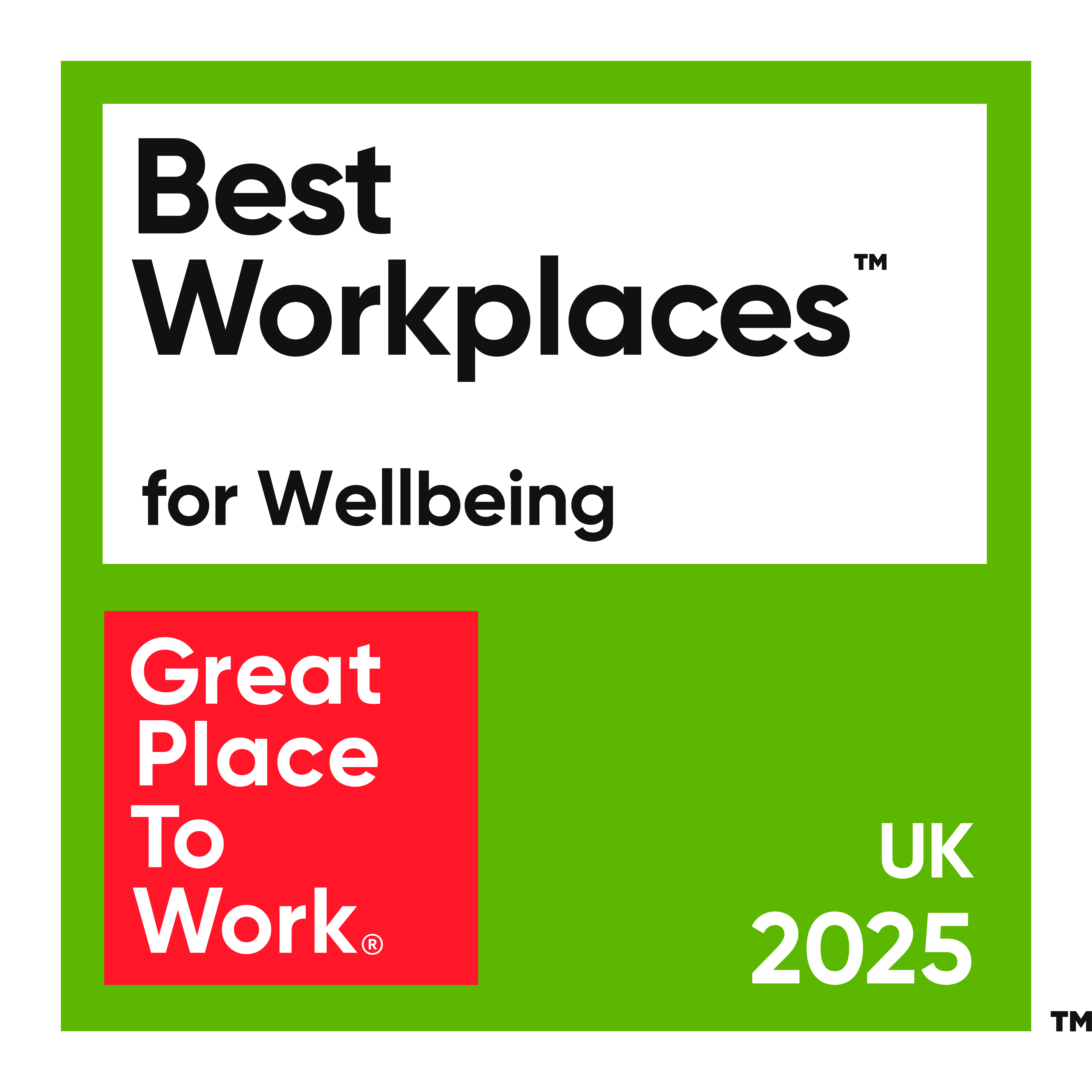 Best workplaces for wellbeing