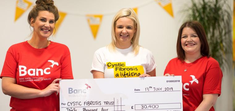 cystic fibrosis trust cheque