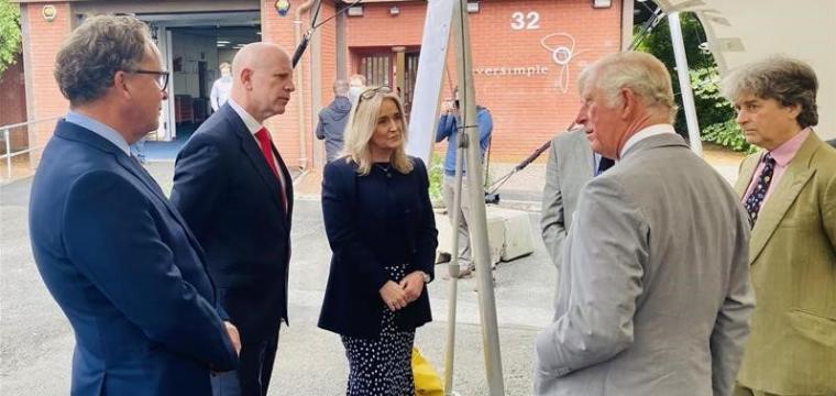 Prince Charles and Riversimple