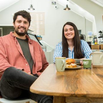 Owners of Crwst bakery