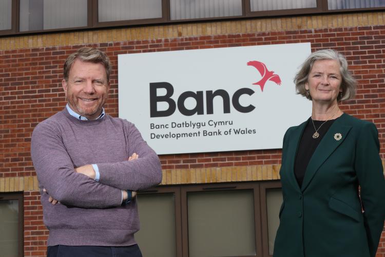 Giles Thorley and Hon. Group Captain Sally Bridgeland FIA